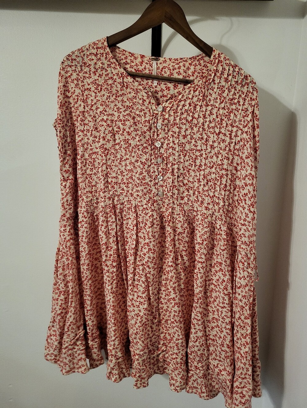 Free People Floral Tunic